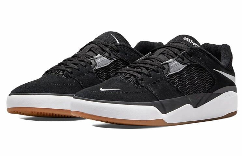Кроссовки Nike Sb Ishod Black And Dark Grey