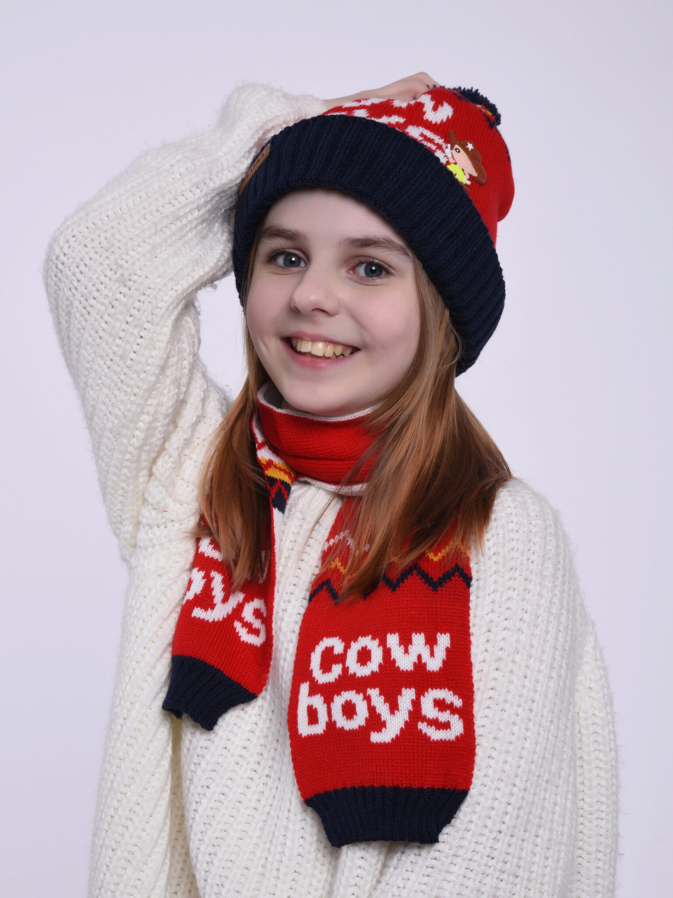 Комплект детский (Шапка+Шарф)