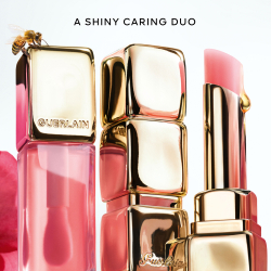 GUERLAIN KissKiss Bee Glow Oil - Блеск для губ с медом оттенок 458 Pop Rose Glow, 9 ml