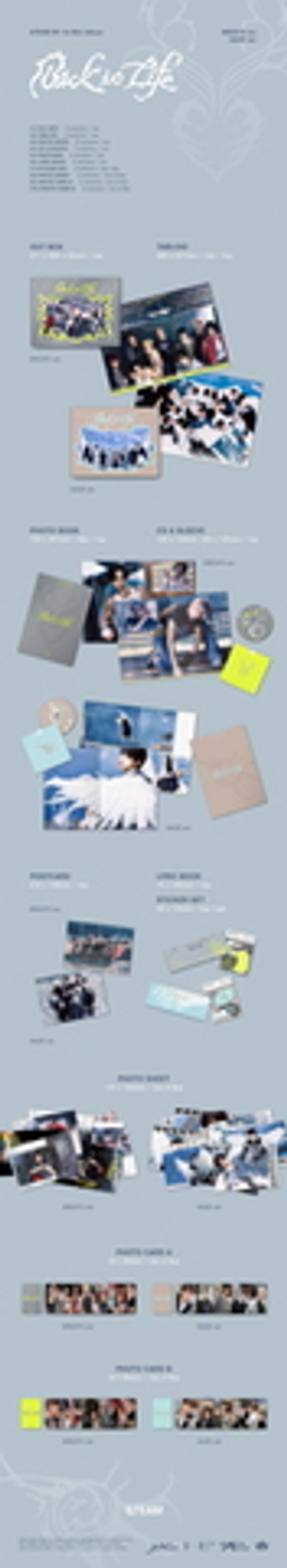 Альбом &TEAM - 'Back to Life' KR 1st Mini Album