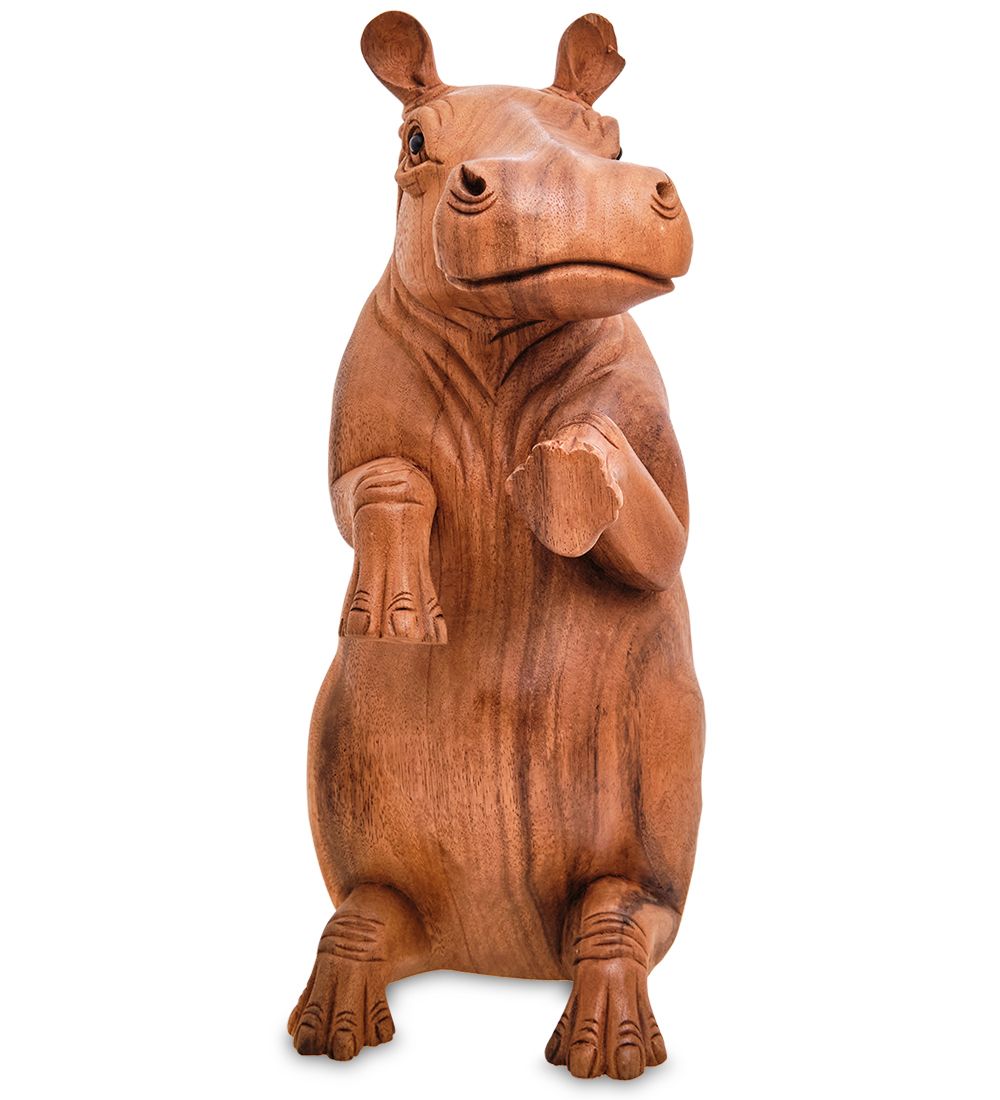 17-097 Статуэтка «Бегемот» (суар, о.Бали)