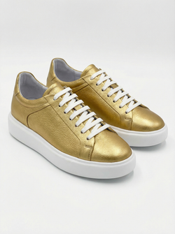 Кеды Polo золотые