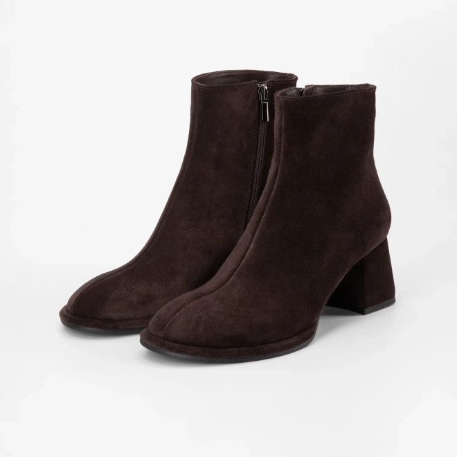Ботильоны Inga Chocolate Suede
