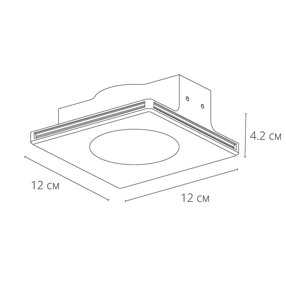 Точечный встраиваемый светильник Arte Lamp