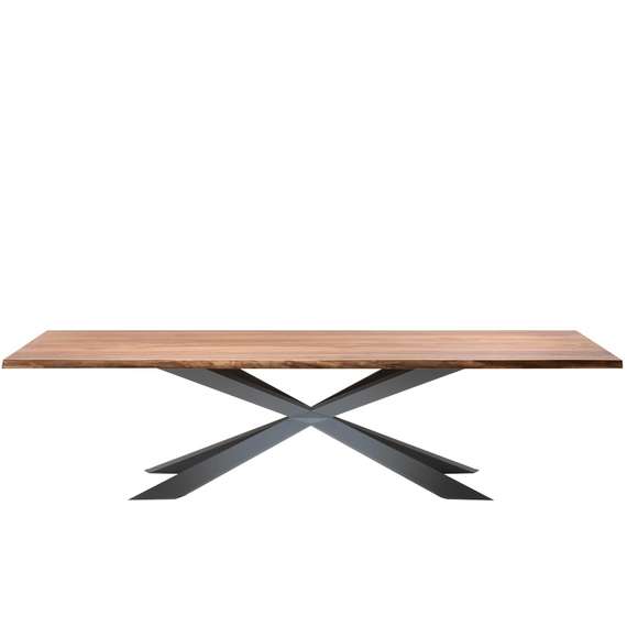 Стол Spyder Wood, 200х100 см, шпон грецкого ореха