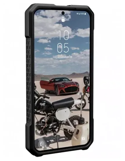 Чехол Uag Monarch PRO для Samsung Galaxy S23, карбон (Carbon Fiber)