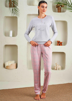 RELAX MODE - Женская пижама с брюками - 10741
