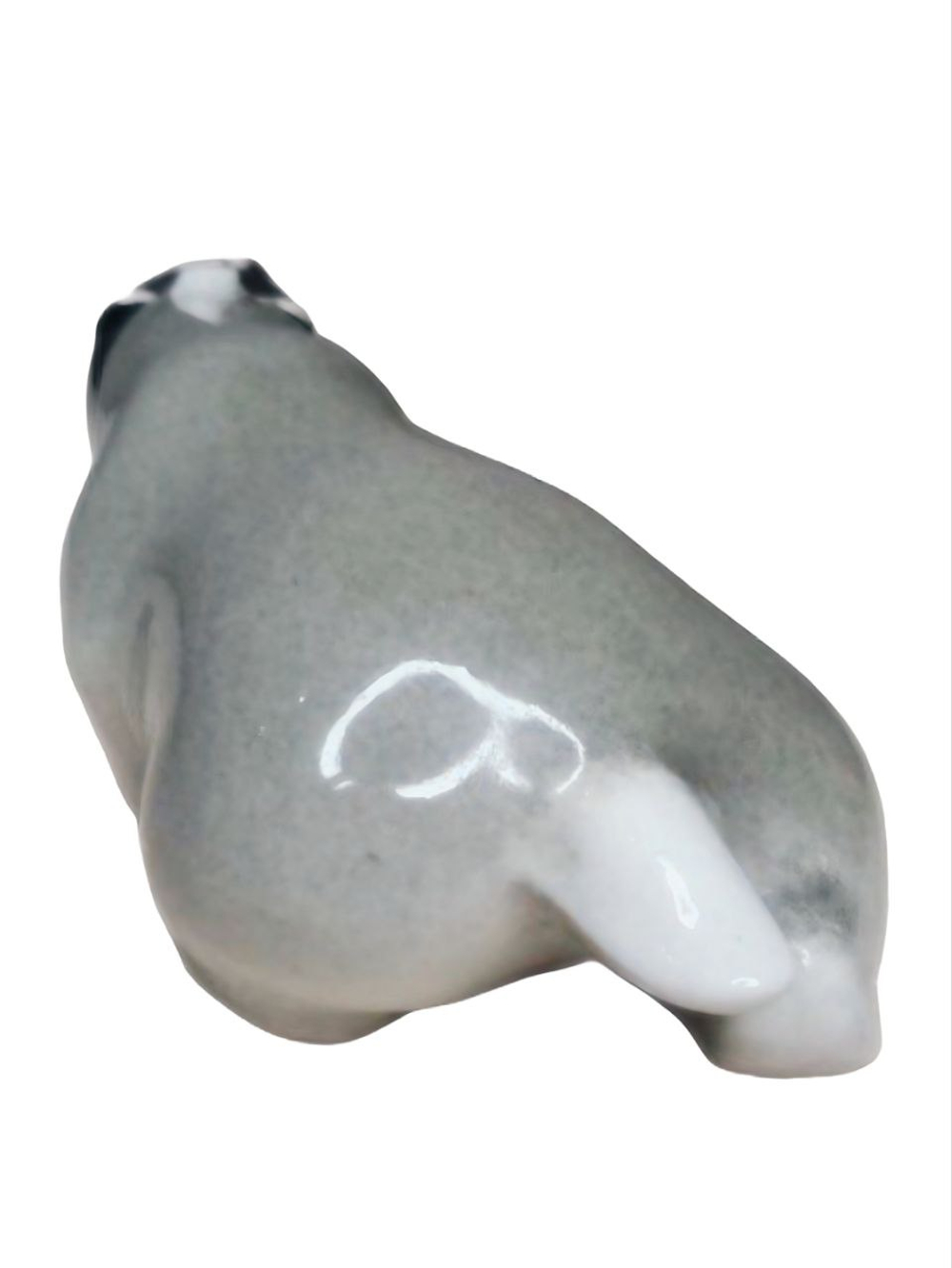 Фарфоровая статуэтка "Барсук" ЛФЗ