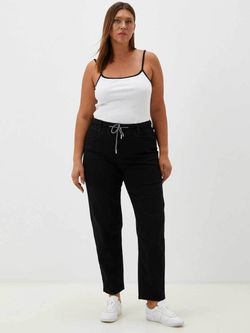 Джинсы на резинке больших размеров