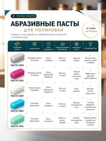 Полировальные пасты для металлов №1/ №2/ №3/№ 4 для предварительной шлифовки-полировки 350 гр