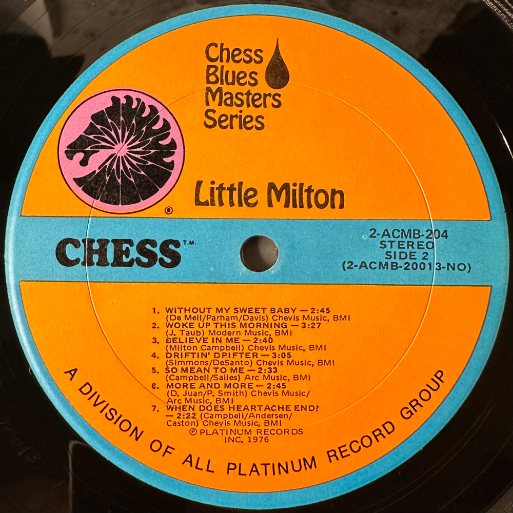 Little Milton ‎– Little Milton 2LP (США 1976г.)
