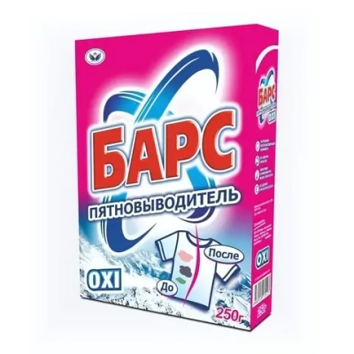 Пятновыводитель Барс Кислородный 250 гр