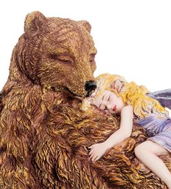 GA-97 Статуэтка «Маленькая фея с медведем»