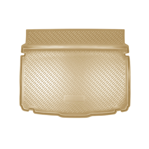 Коврик в багажник Norplast/Unidec для Volkswagen T-Roc (2017-) Бежевый, полиуретан, на нижнюю полку, арт.NPA00-T95-566-B