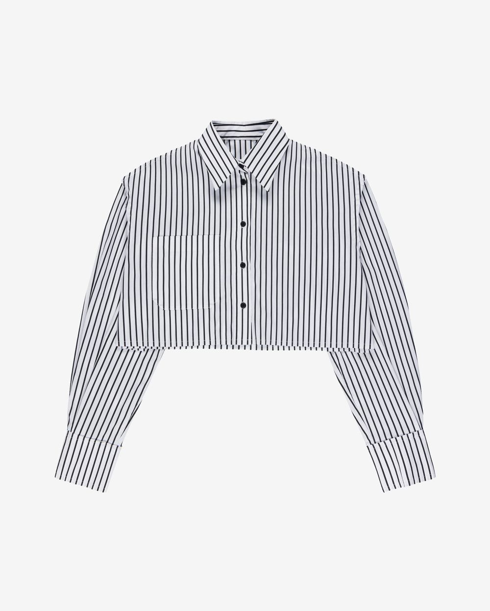 Рубашка Kraizy Stripes короткая с рукавом белая