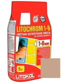 Затирка Litochrom 1-6 C.80 (карамель) 5 кг