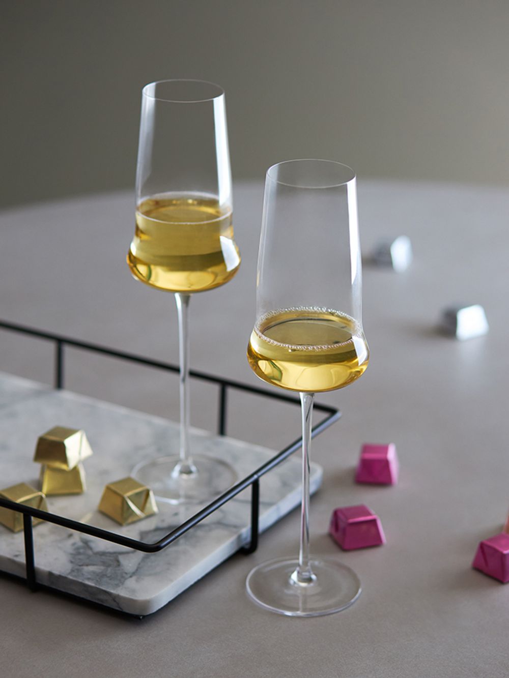 Набор бокалов для шампанского в подарочной упаковке Sense, 360 мл, 2 шт.