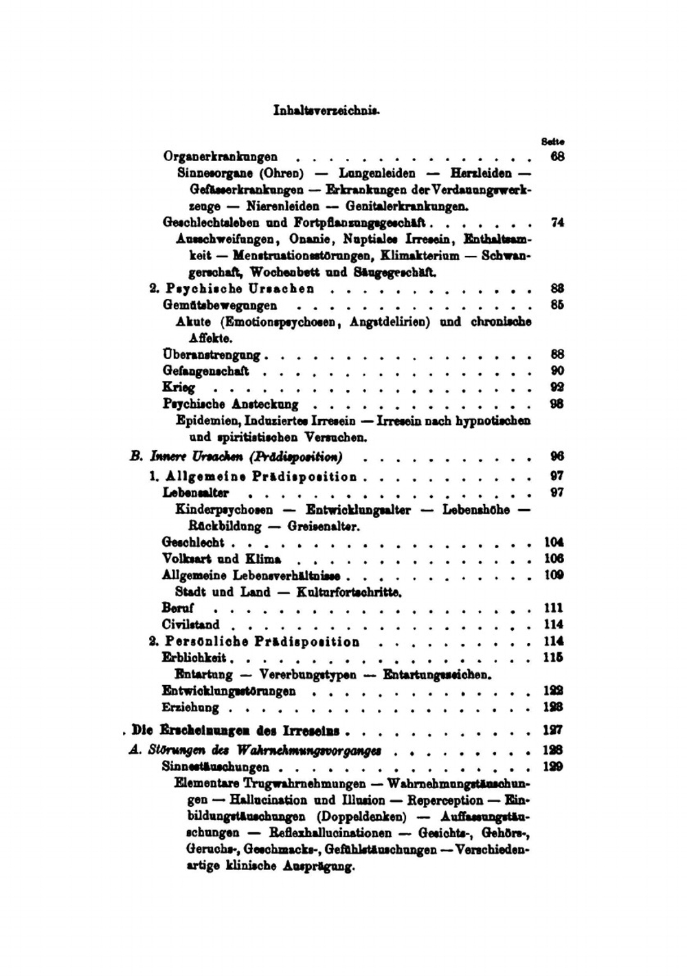 Psychiatrie: Ein Lehrbuch Für Studierende Und Ärzte | Kraepelin Emil