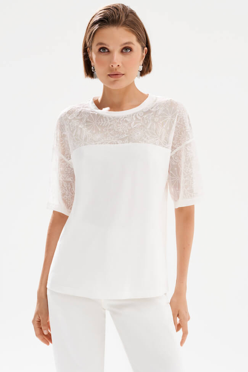 23505 Футболка женская (белый)