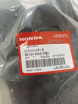 80131-K0A-DB0. FENDER B, RR.. HONDA