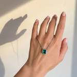 Подвеска с Изумрудом и Бриллиантами, N0015-71/1