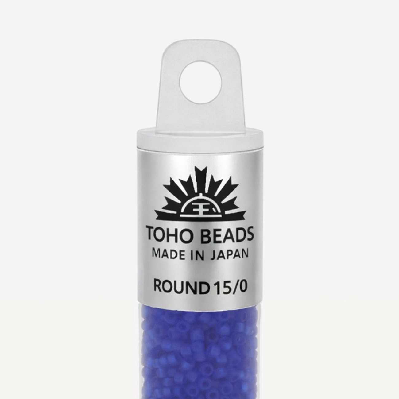 Японский бисер TOHO Round 15/0 (№8F), прозрачный матовый