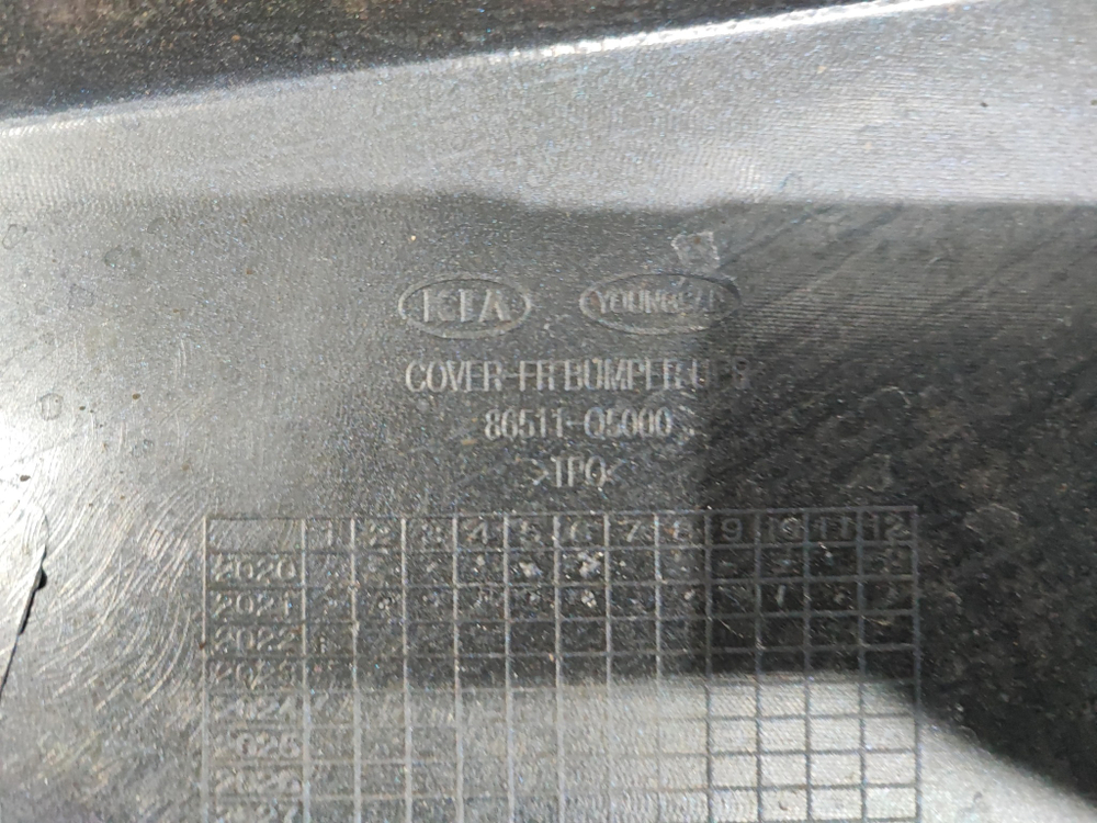 Бампер передний Kia Seltos 19-22 Б/У Оригинал 86511Q5000