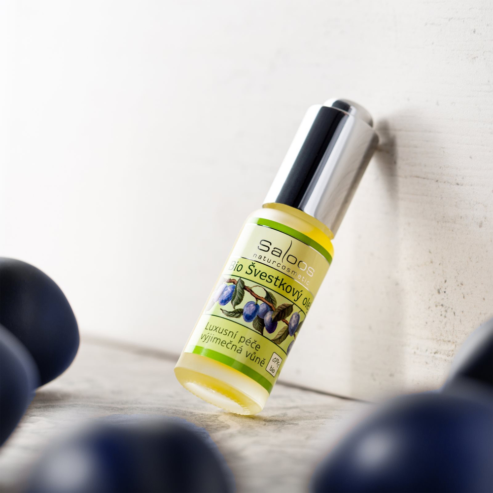 Saloos Cold Pressed Oils Bio Plum - сливовое масло /   50  ml  / GTIN 8594031323280