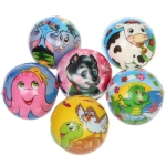 Мяч 6,3 см «Радостное лето» (антистресс), микс СТИКЕР НА ВЛОЖЕНИЕ