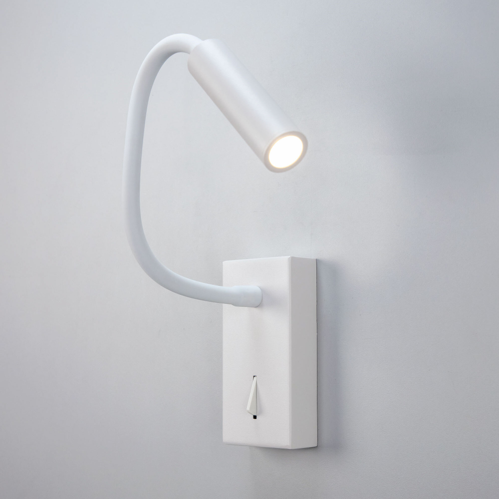 Citilux Декарт CL704360 LED Светильник гибкий с выключателем Белый