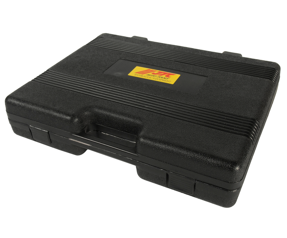 Съемник гидравлический 4т, длина 250, ширина 55/110, поршень 60мм масса 7.6кг в кейсе JTC