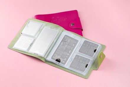 Swanky Stamping Кейс для пластин универсальный фуксия, на 20/40шт