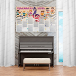 Стенд Музыкальная жизнь с карманами А4 905