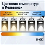 Лампа светодиодная 8Вт таблетка GX53 6500К холодный белый TOKOV ELECTRIC TKE-GX53-8-6.5K