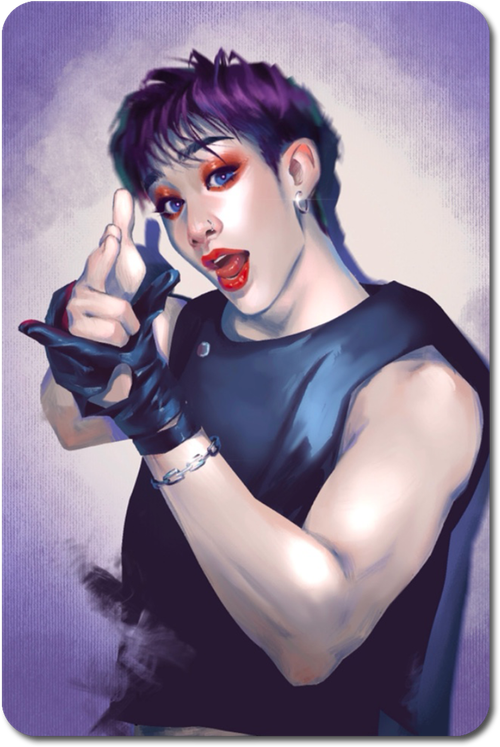 Арт карта / pendeltur / STRAY KIDS / Бан Чан