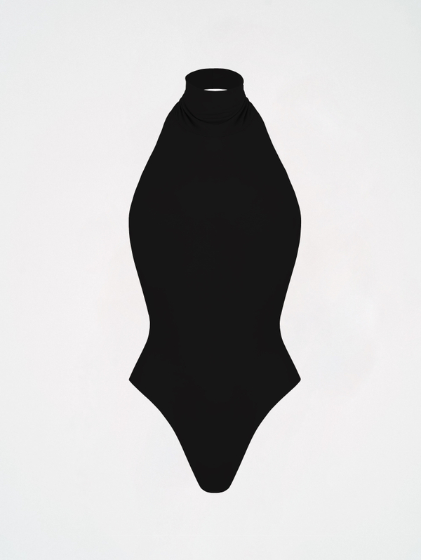 Боди halter black
