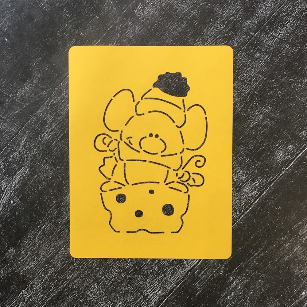 Мышка №21 с сыром