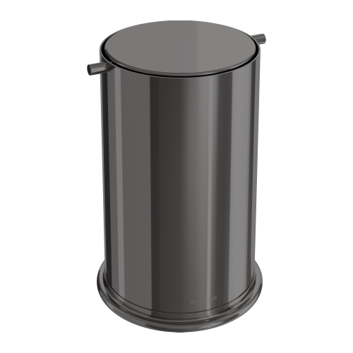 Мусорное ведро с вращающейся крышкой Boheme 10916-SGM shine gun metal