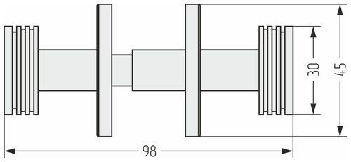 Вешалка Сунержа Каньон двойная (для модели Хорда)