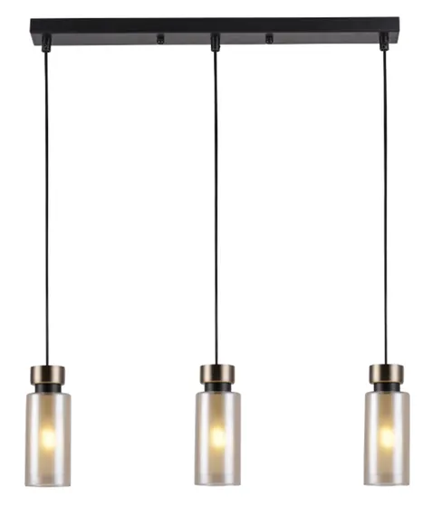 74338/3 BLACK+BRONZE (4) Люстра (RL)