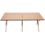 Стол кемпинговый складной DC-5020 серия LUCERO, 116*58*42 см, цвет: светлое дерево, ТуристМастер