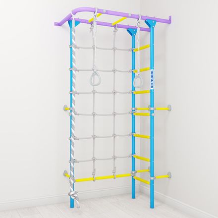 Шведская стенка ROMANA S4 (сиренево-голубой)