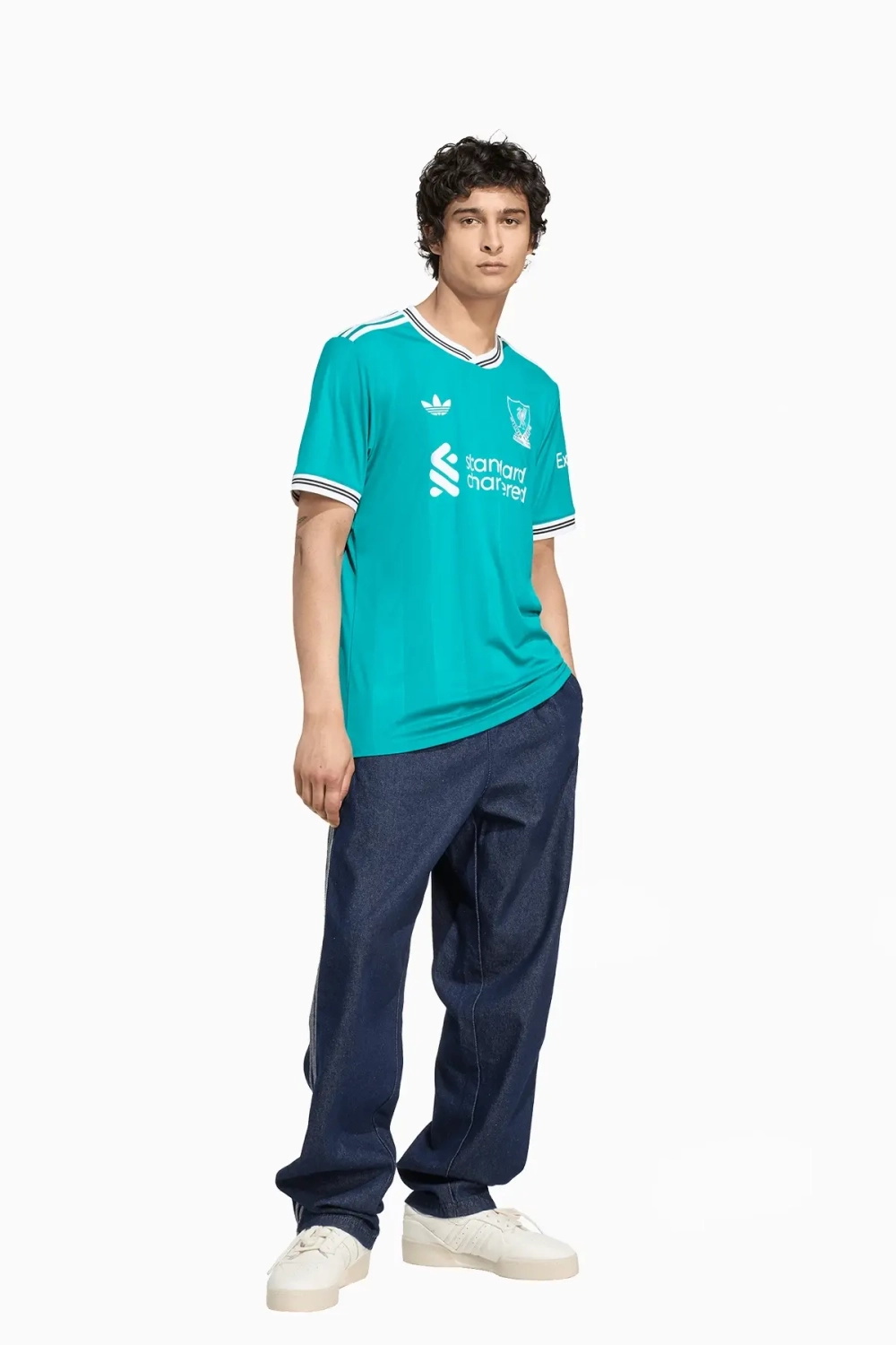 Футболка adidas Liverpool FC 25/26 3rd - бирюзовый