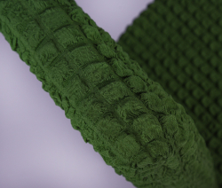 Чехол на стул без оборки со спинкой, цвет Зеленый, Набор 2 шт.