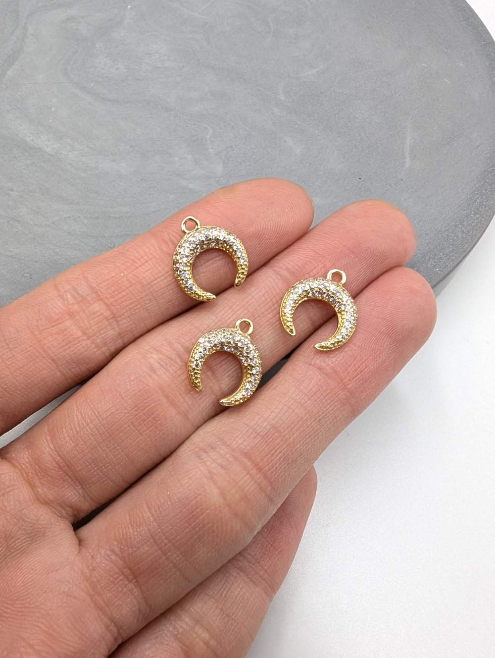 Подвеска лунница 12*11.1мм