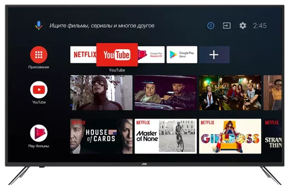 Телевизор JVC 42"; LT-42M690 серый