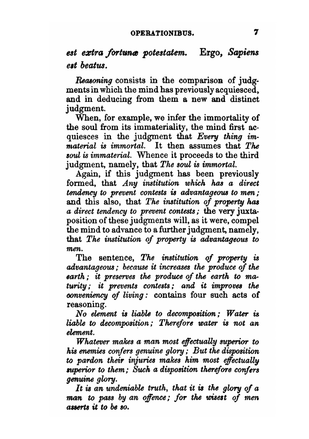 Artis logicaæ rudimenta. With illustrative observations on each section | John Hill