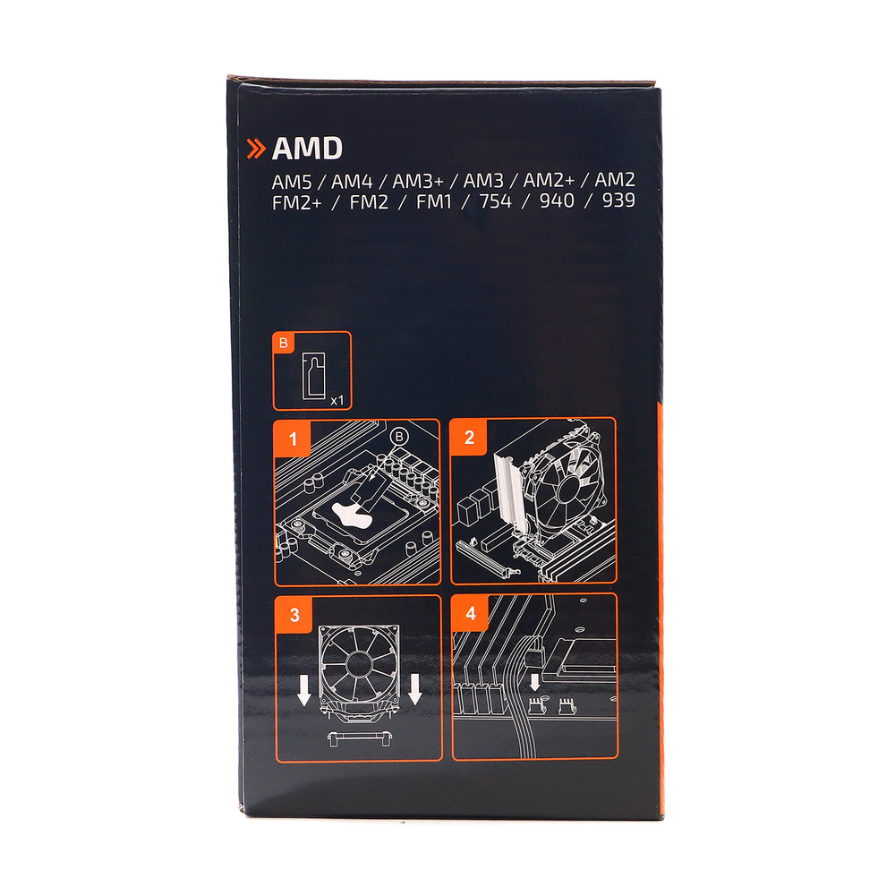 Кулер для CPU TESLA 920RGB V2, 1х120мм, 1600rpm, 3-pin, Al+Cu, серебристый-черный-белый/FRGB, 47CFM, 23дБ, 2-PIPE(прямой контакт), TDP 135Вт, INTEL 1700/1200/115x/775/1366, AMD AM5/AM4/AM3(+)/AM2(+)/FM2(+)/FM1/754/940/939 (TSL-920-RGB-V2)