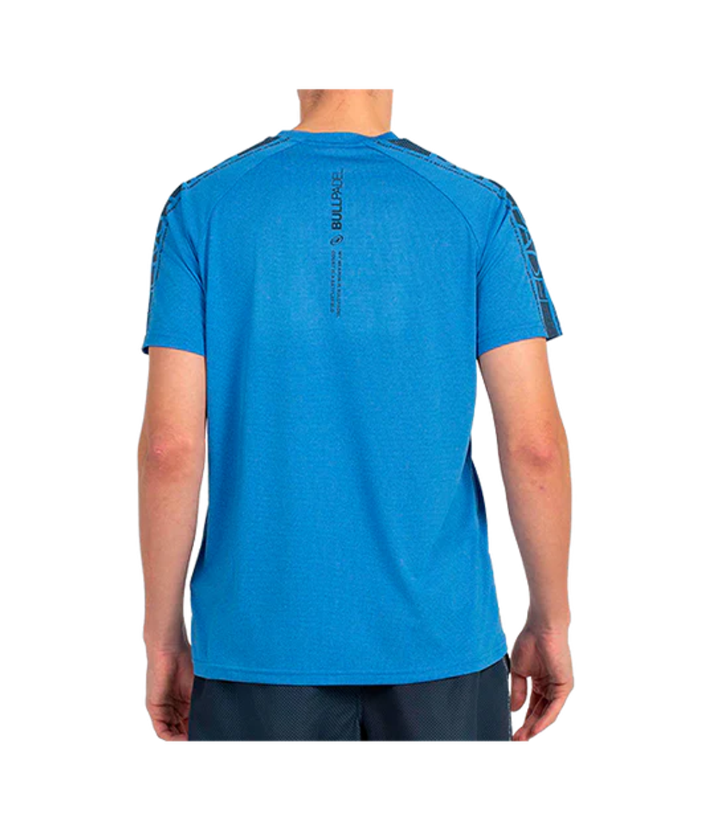 Футболка для падел Bullpadel Badan Blue 2025 |  Размер XL