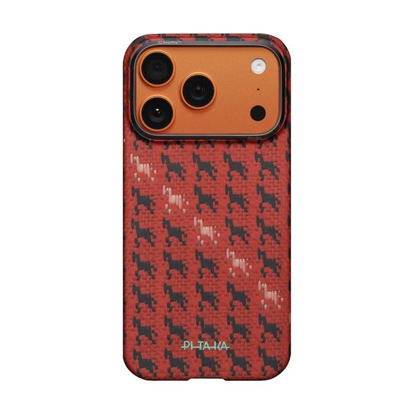 Чехол Pitaka Edge Case для iPhone 17 Pro Max, Бордовый | Maroon